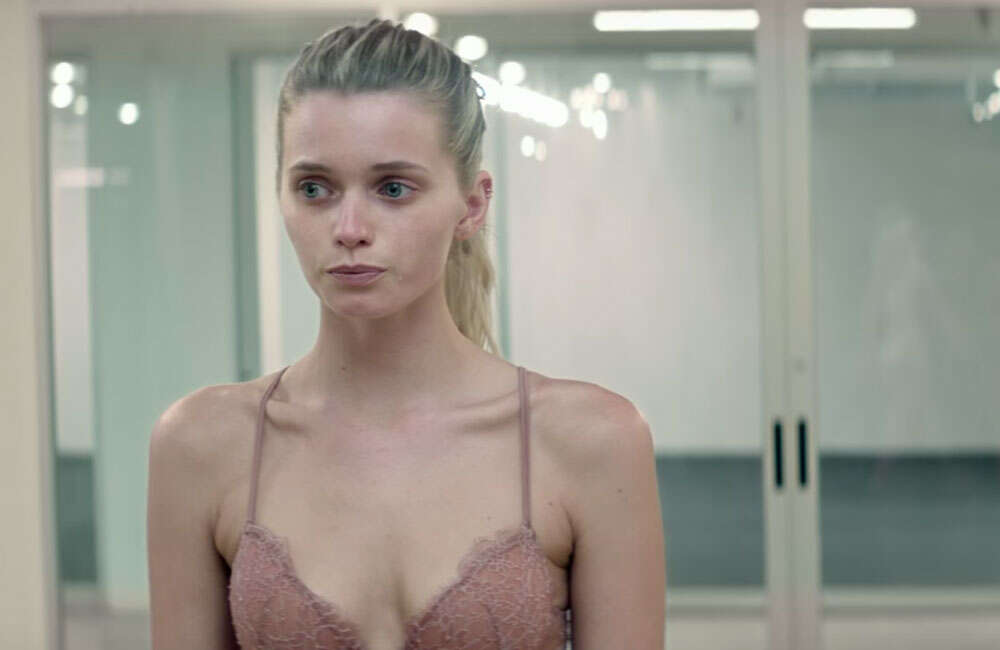 A still from The Neon Demon