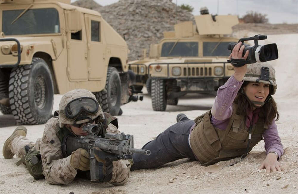 A still from Whiskey Tango Foxtrot