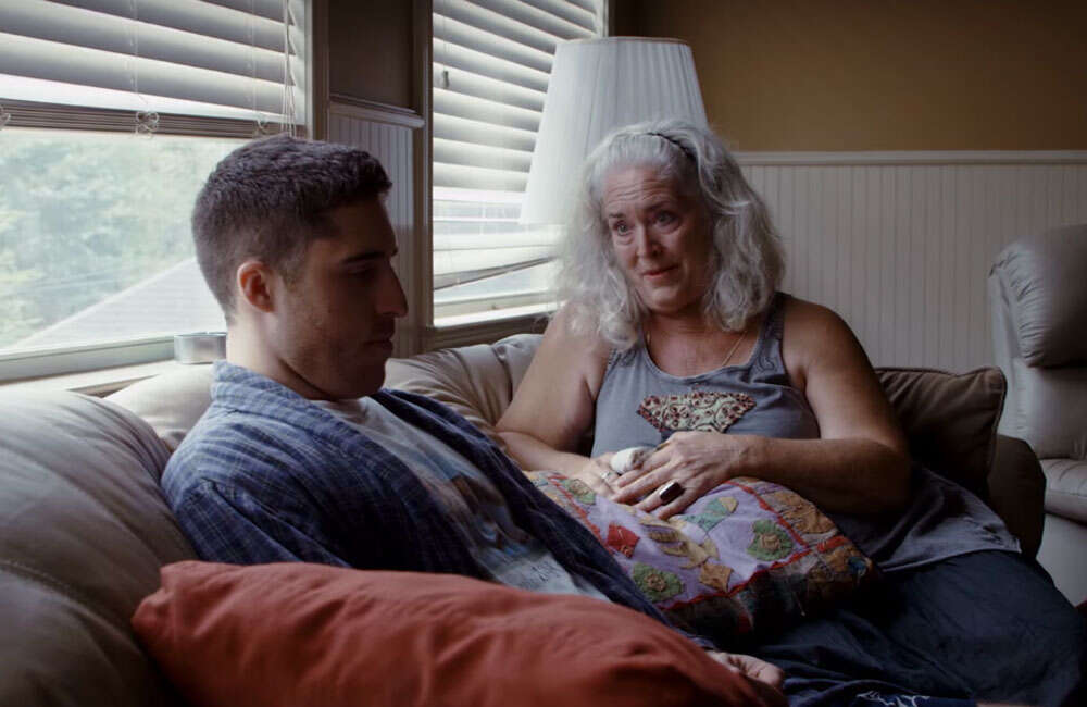 A still from Krisha