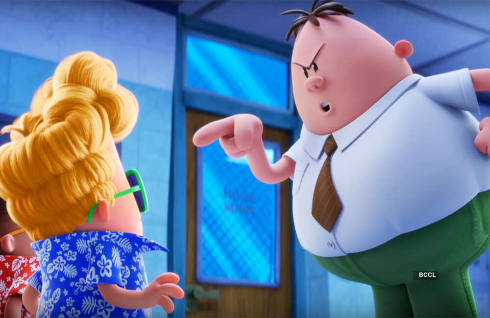 A still from Captain Underpants