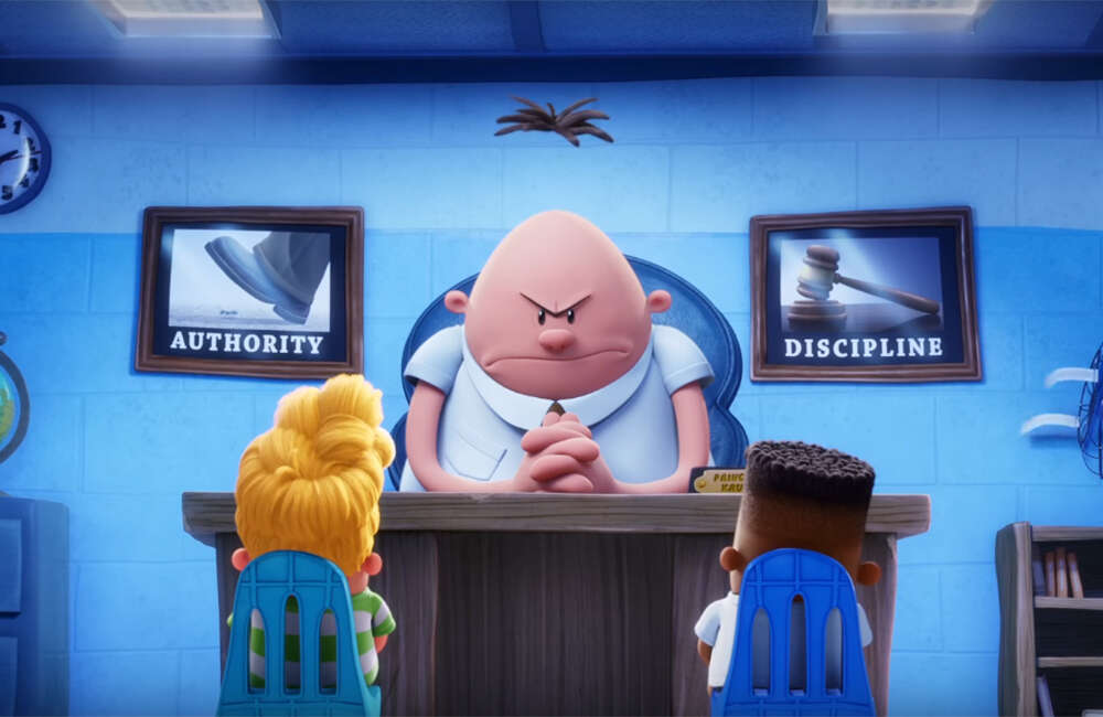 A still from Captain Underpants
