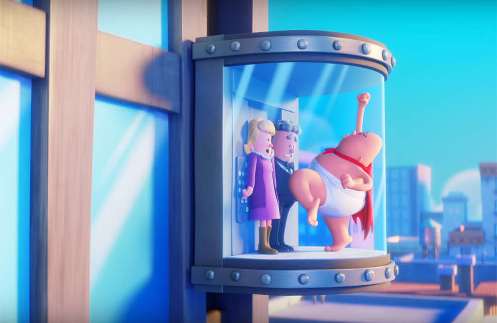 A still from Captain Underpants