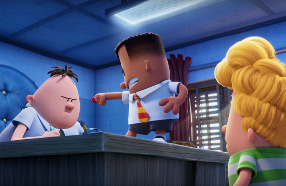 A still from Captain Underpants
