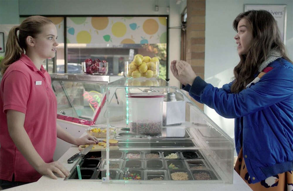 A still from The Edge Of Seventeen
