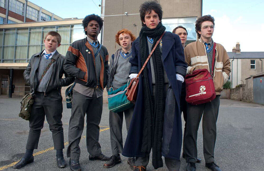 A still from Sing Street