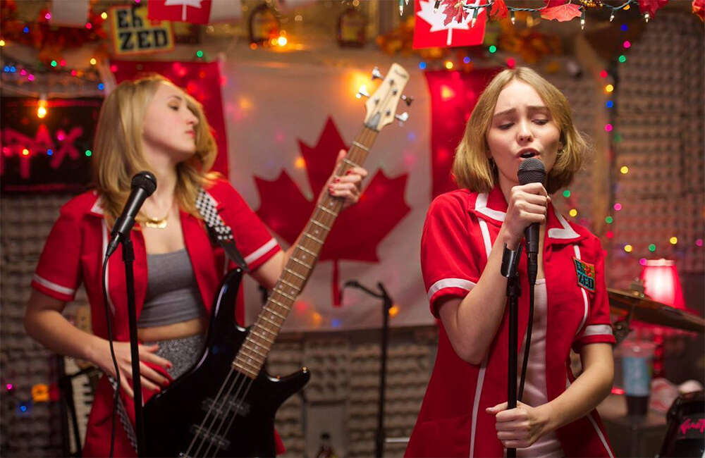 A still from Yoga Hosers