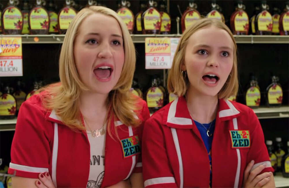 A still from Yoga Hosers