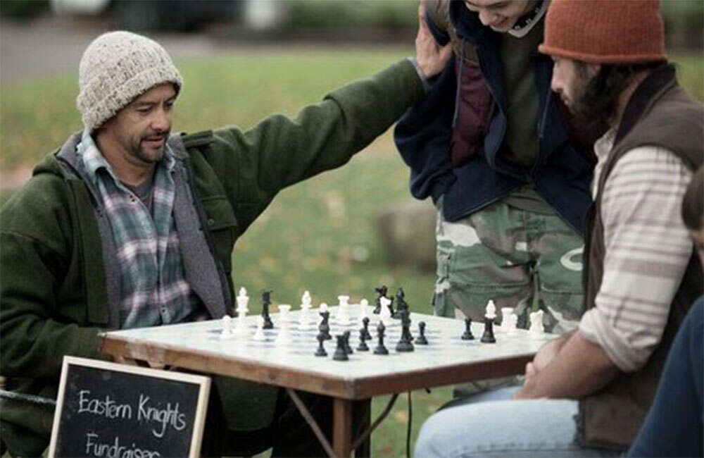 A still from The Dark Horse