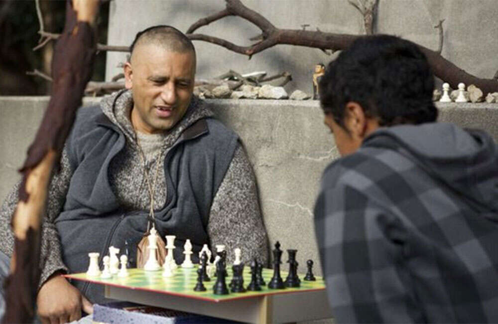 A still from The Dark Horse