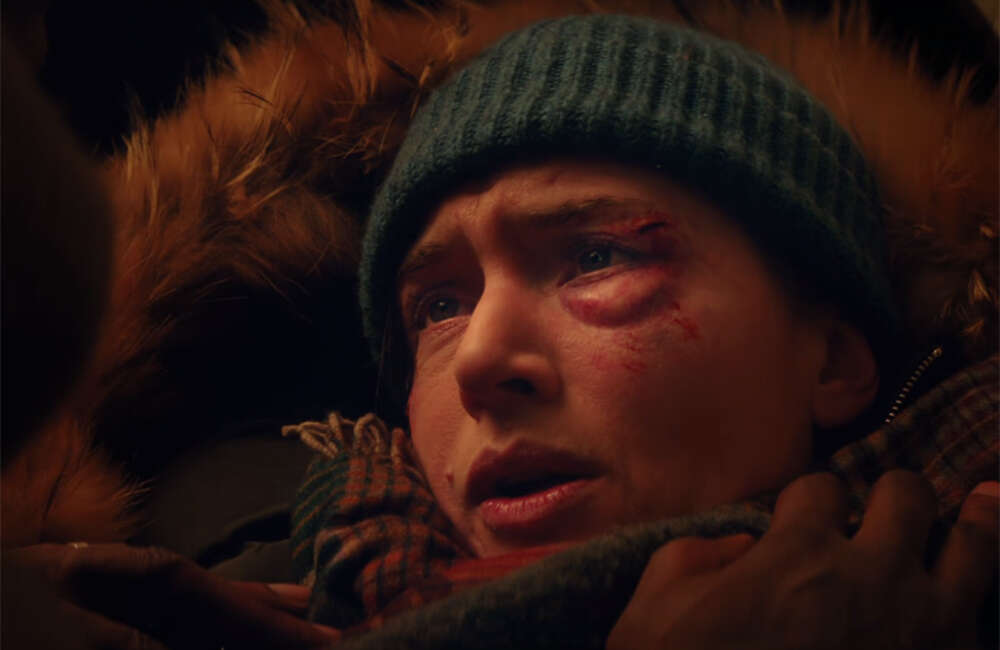 A still from The Mountain Between Us