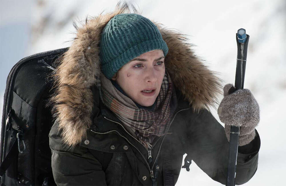 A still from The Mountain Between Us
