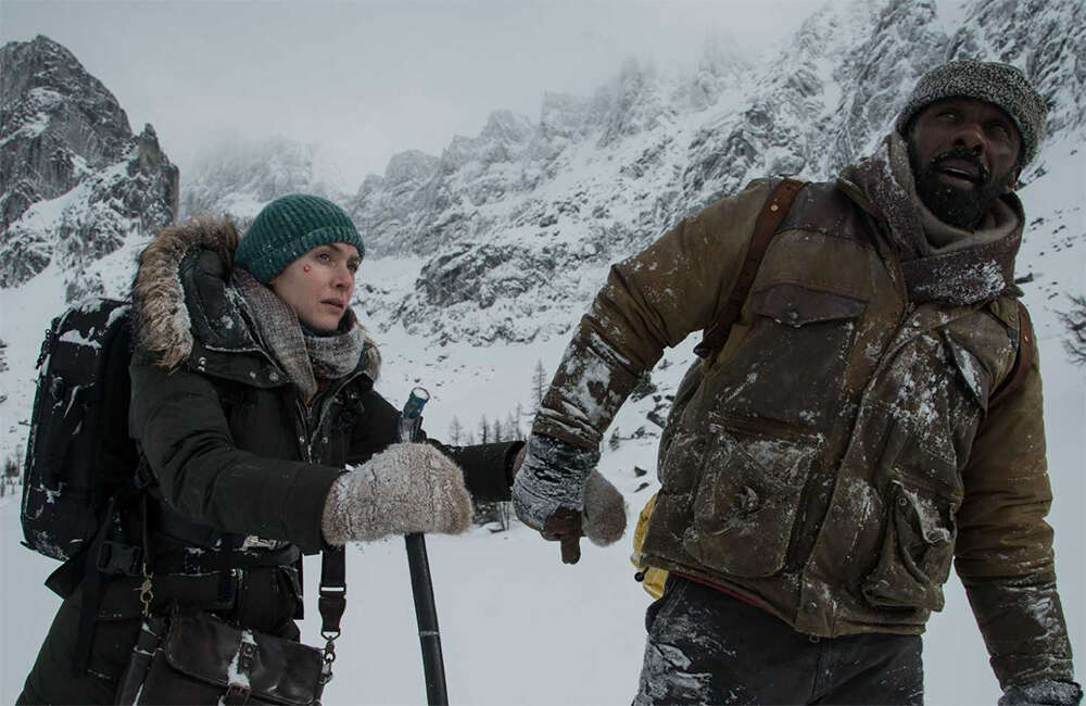 A still from The Mountain Between Us