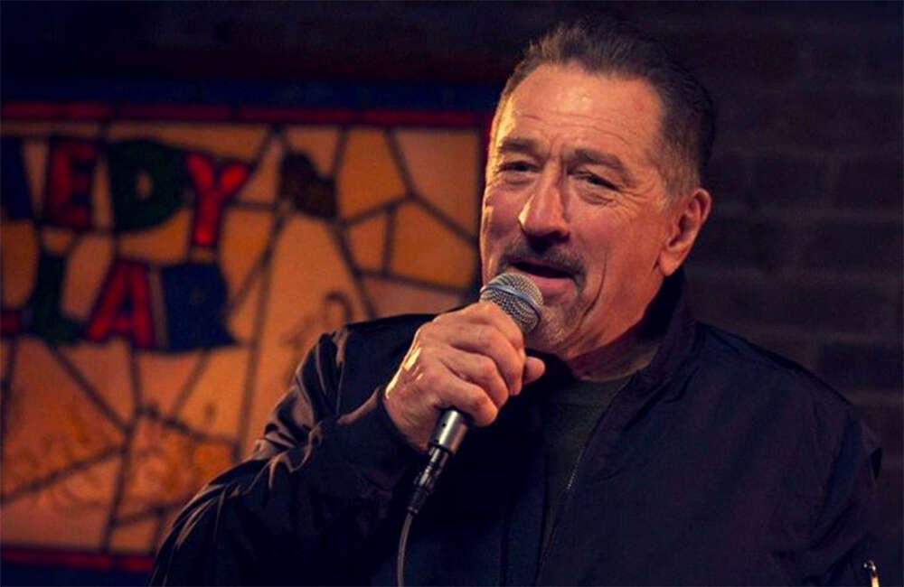 A still from The Comedian
