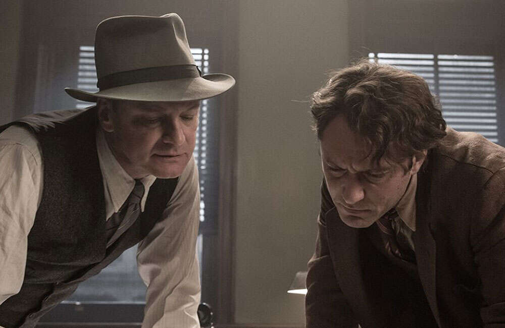 A still from Genius