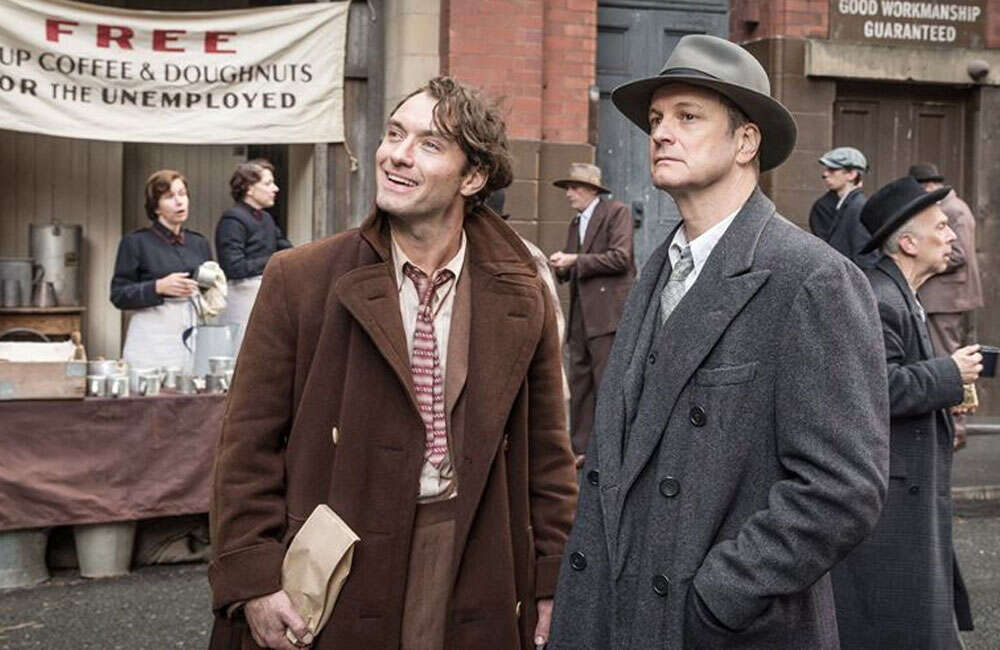 A still from Genius