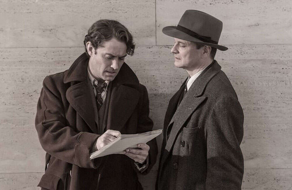 A still from Genius