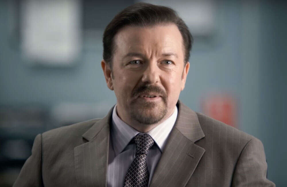 A still from David Brent: Life On The Road