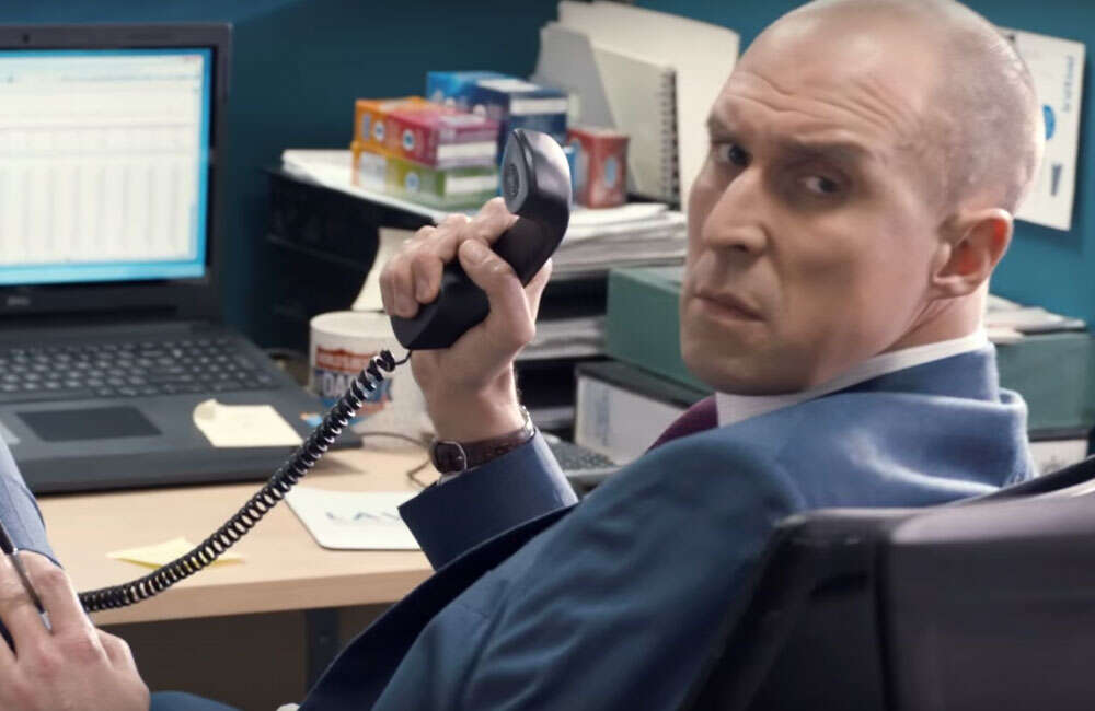 A still from David Brent: Life On The Road