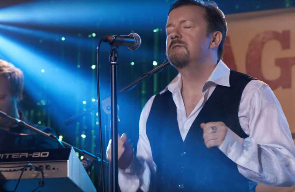 A still from David Brent: Life On The Road