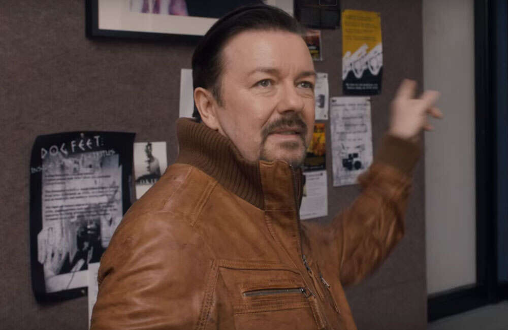 A still from David Brent: Life On The Road