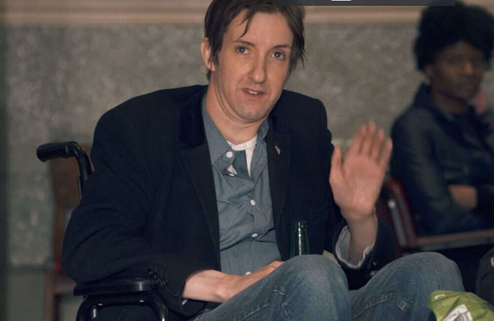 A still from David Brent: Life On The Road