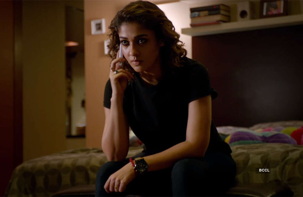 A still from Imaikkaa Nodigal