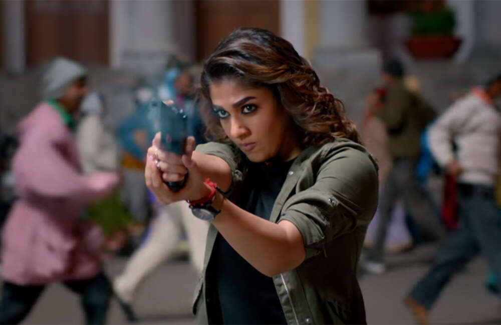 A still from Imaikkaa Nodigal