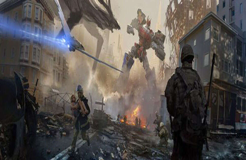 A still from Pacific Rim: Maelstrom