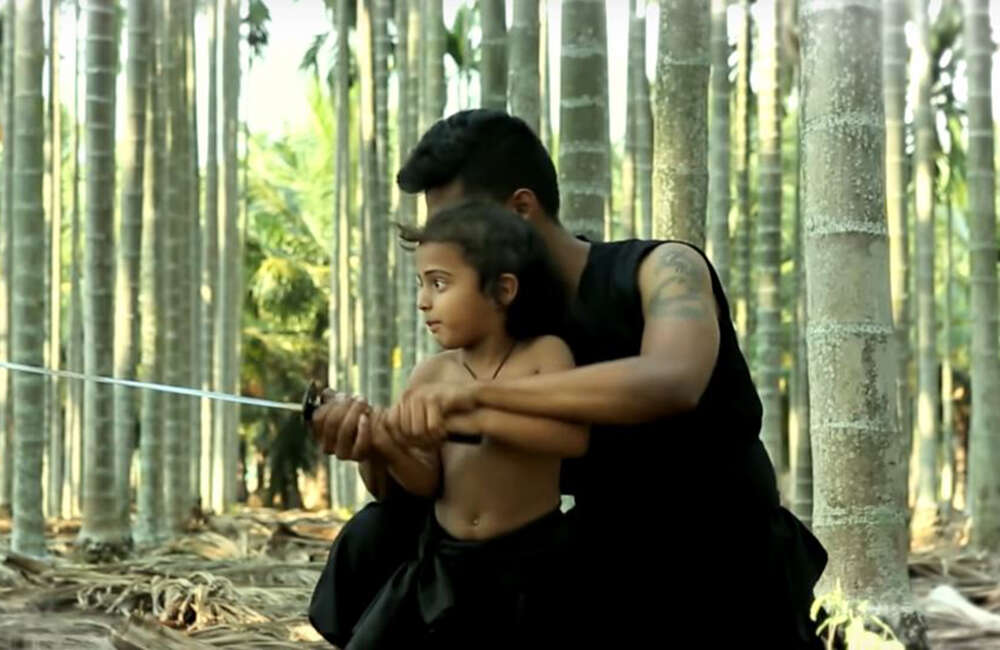 A still from Tamizhananean