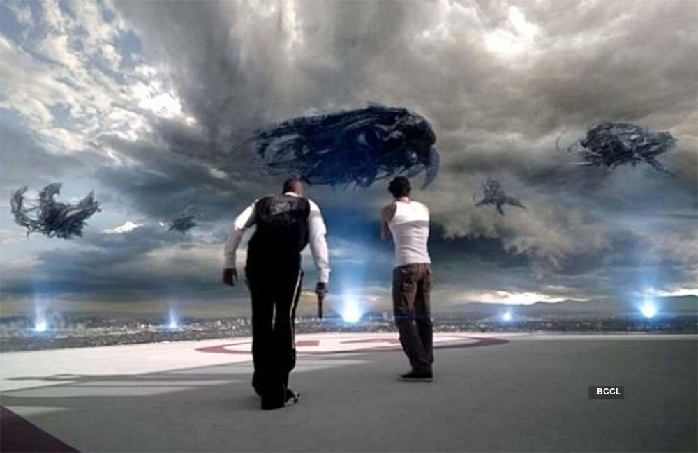 A still from Beyond Skyline