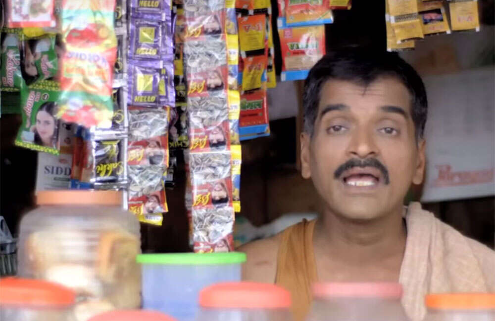A still from Annadatha