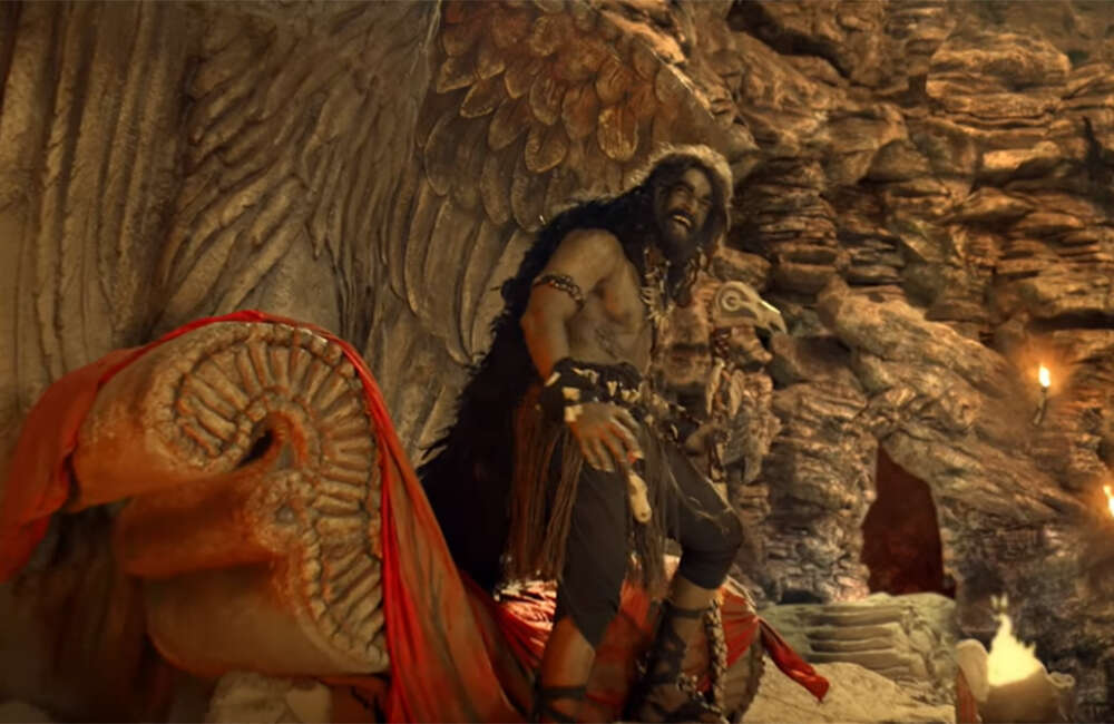 A still from Sharabha