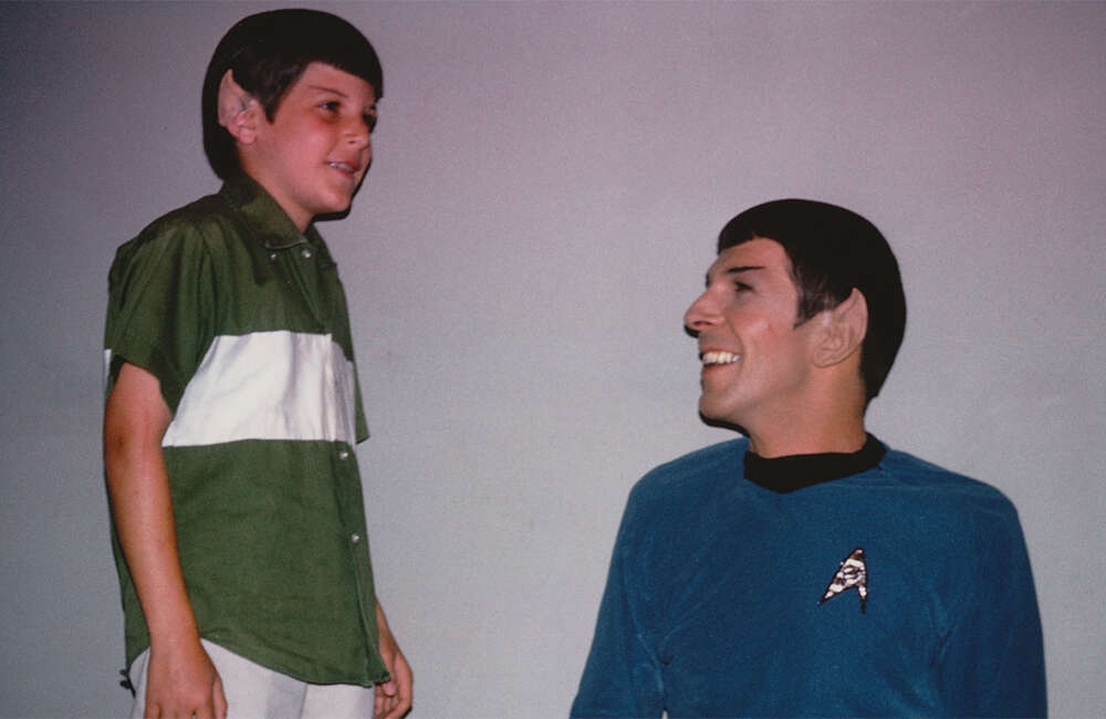 A still from For The Love Of Spock