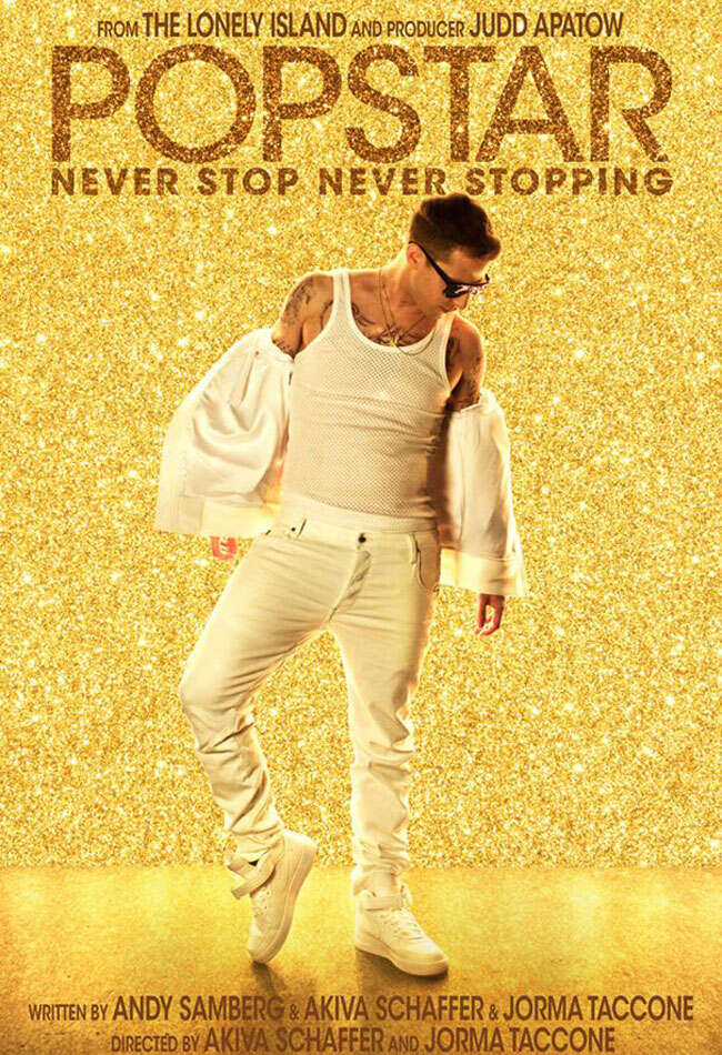 A still from Popstar: Never Stop Never Stopping