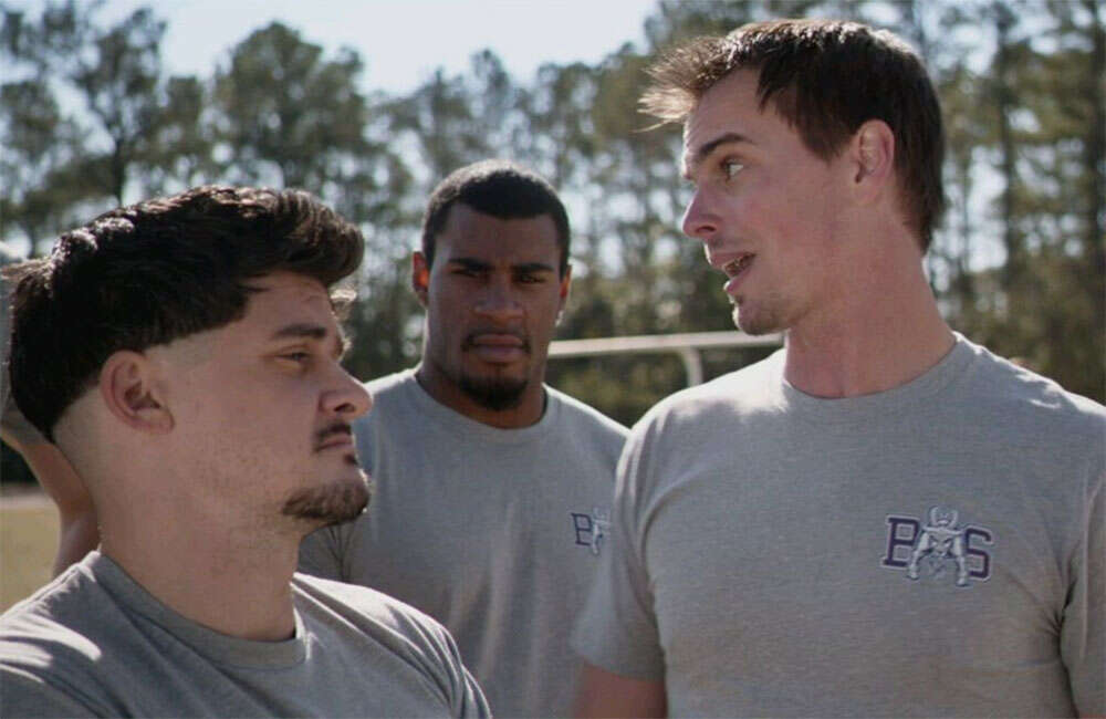 A still from Blue Mountain State: The Rise of Thadland