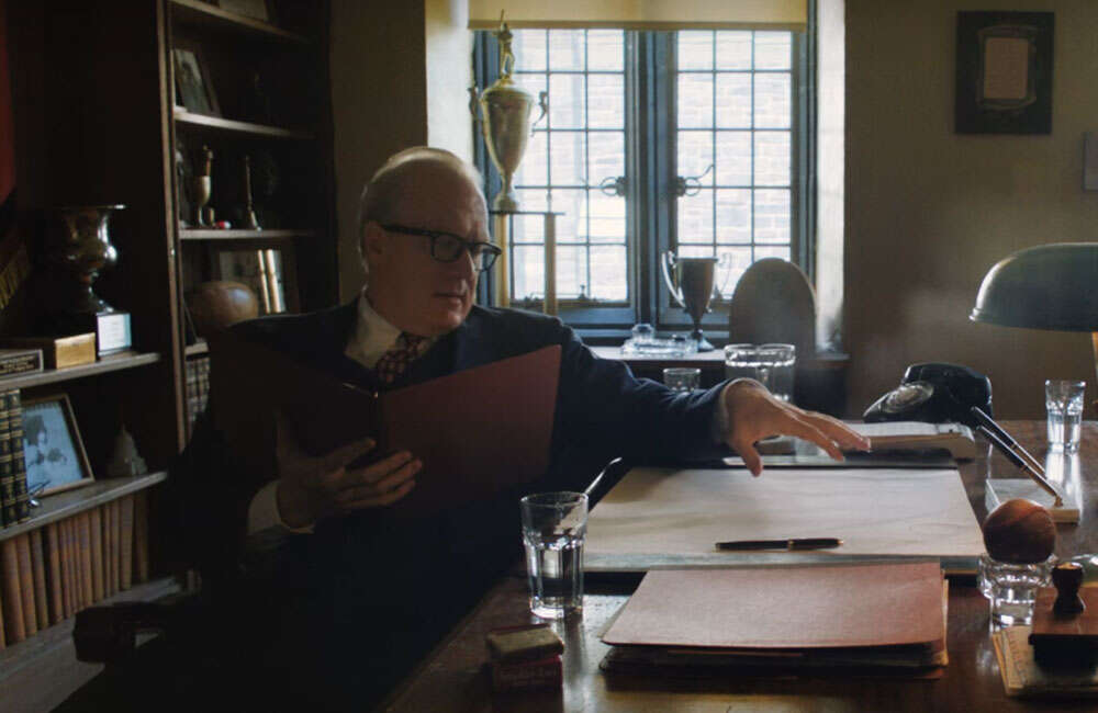 A still from Indignation