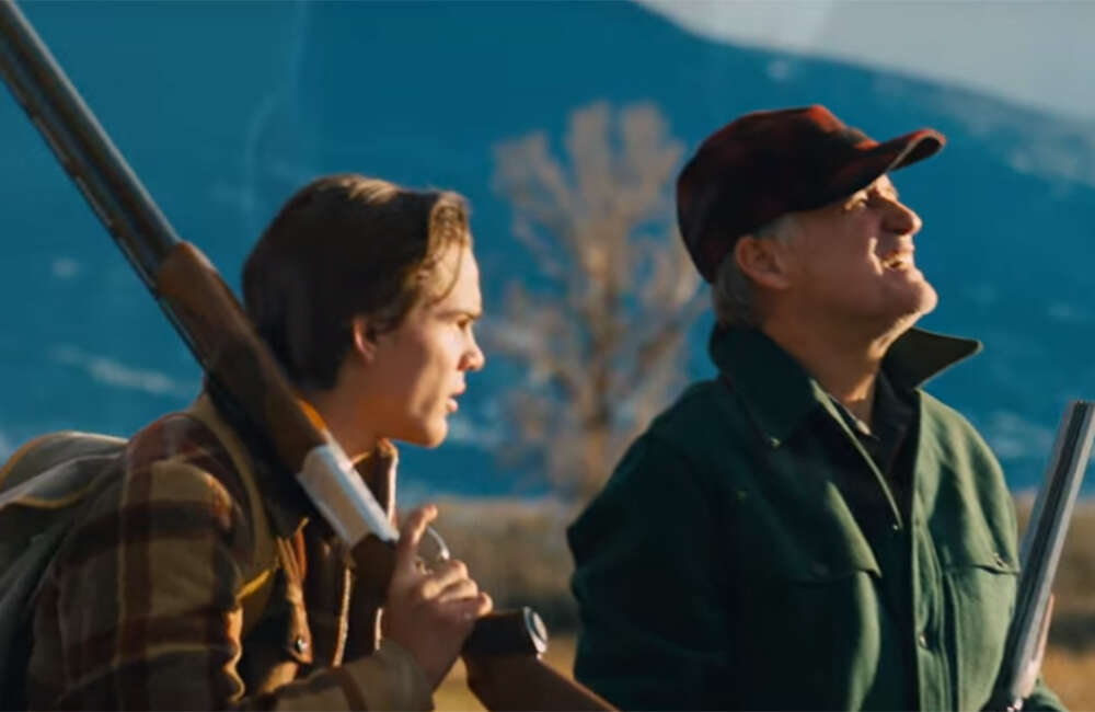 A still from Walking Out