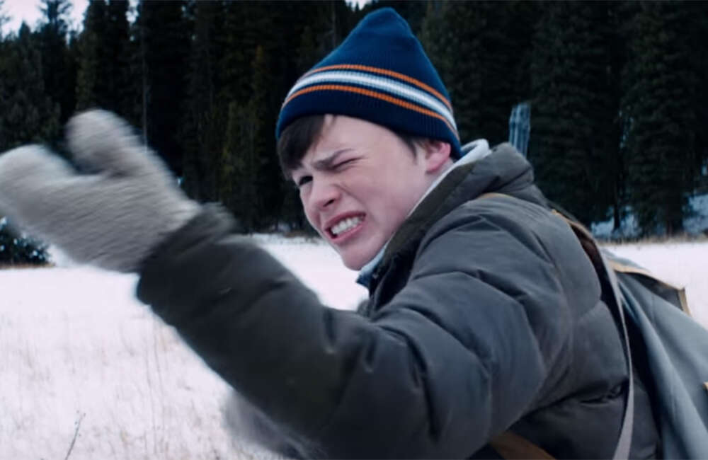 A still from Walking Out