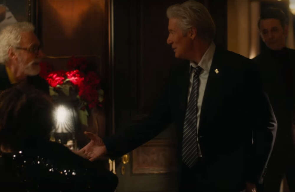 A still from The Dinner