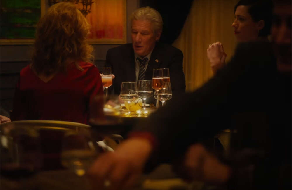 A still from The Dinner