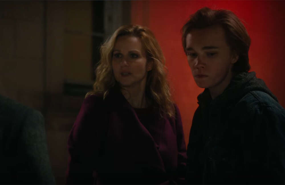 A still from The Dinner