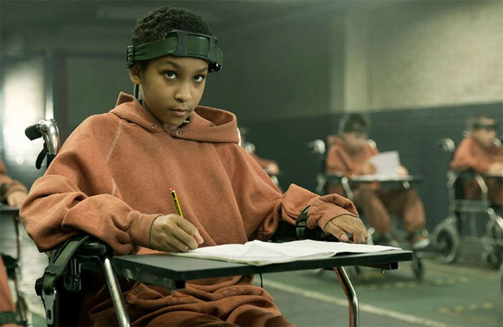 A still from The Girl With All The Gifts