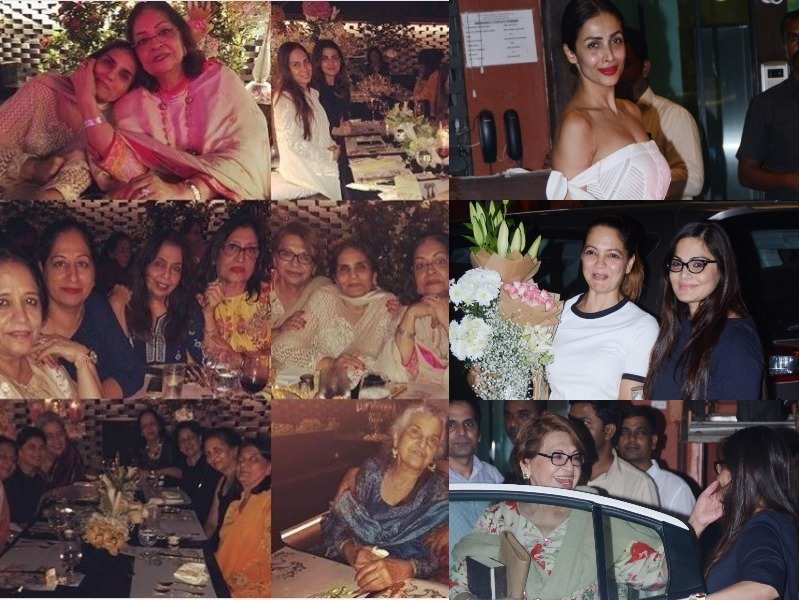 Pics: Arpita Khan celebrates mother Salma Khan’s 75th birthday