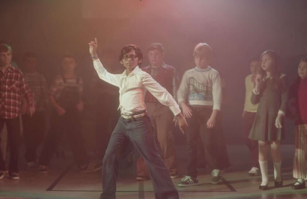 A still from Growing Up Smith