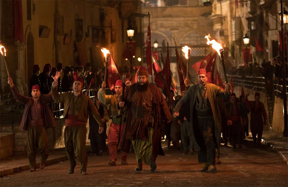A still from The Promise