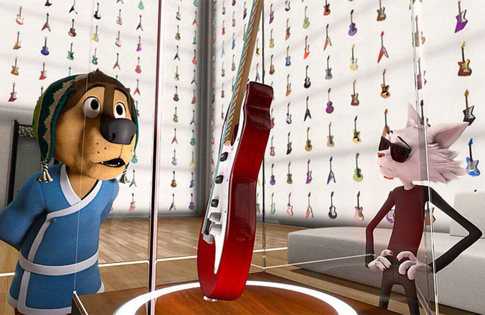 A still from Rock Dog