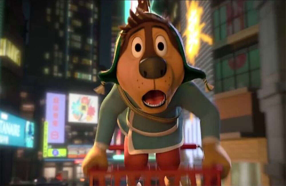 A still from Rock Dog