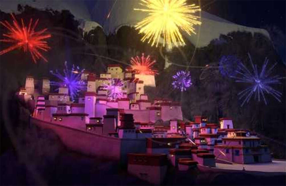 A still from Rock Dog