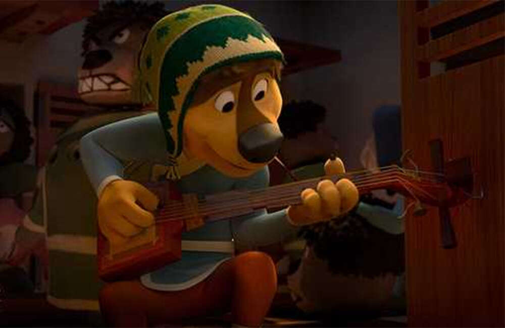 A still from Rock Dog