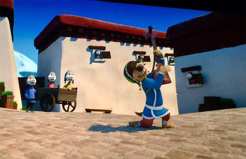A still from Rock Dog